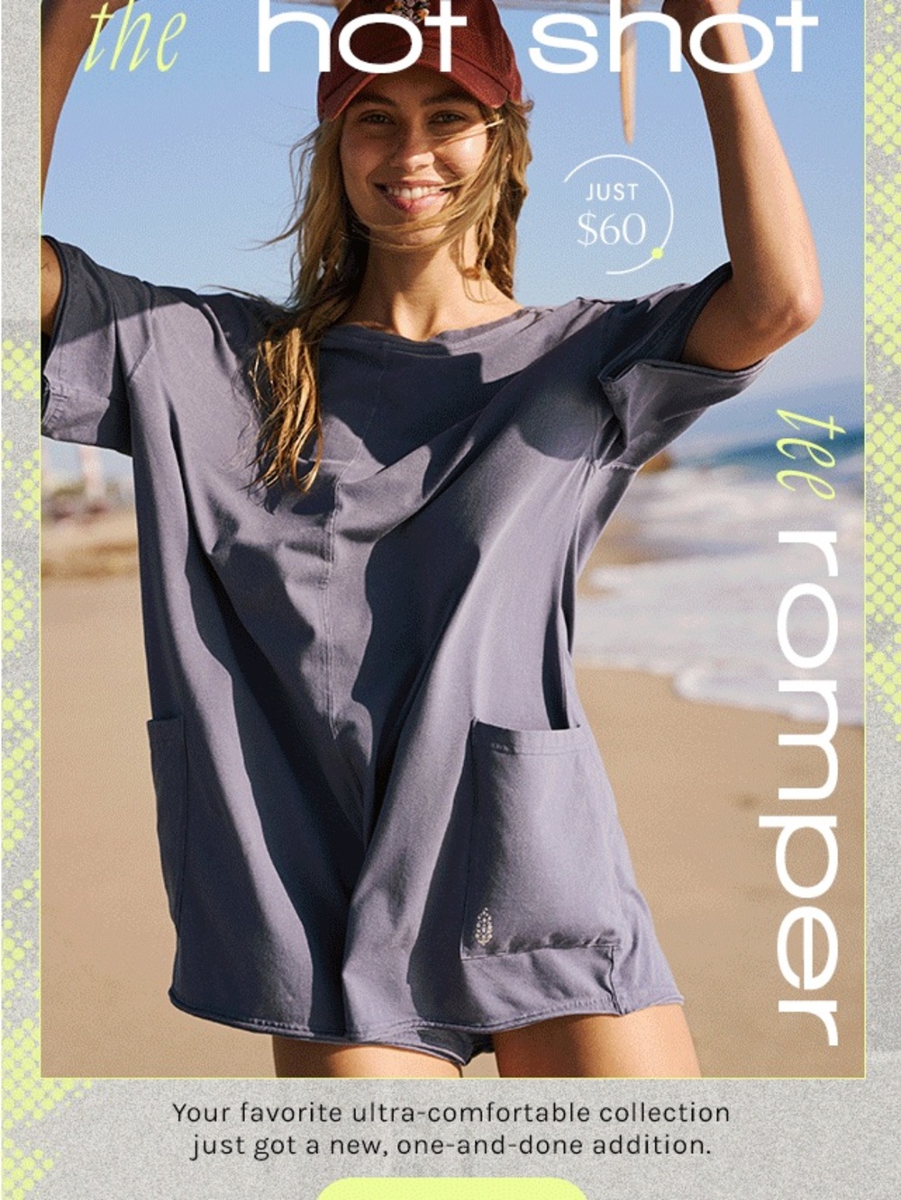 fp movement Hot Shot Tee Romper